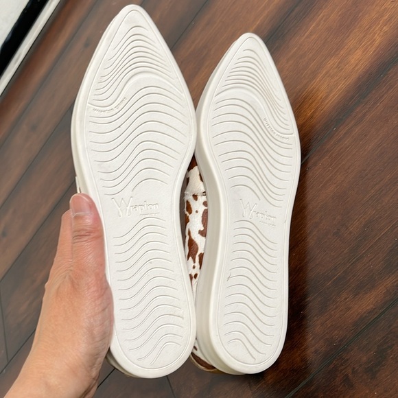 Wrapton On Point Palomino Leather Shoes Brown Women's sz 37.5 NWOB Animal Print - Picture 14 of 16